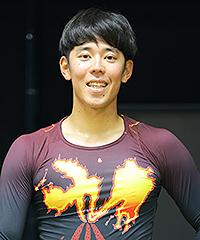 新垣慶晃選手